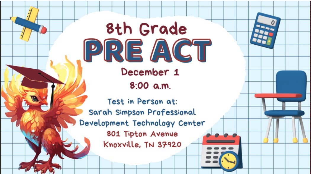 Pre-ACT for ALL Virtual 8th Graders