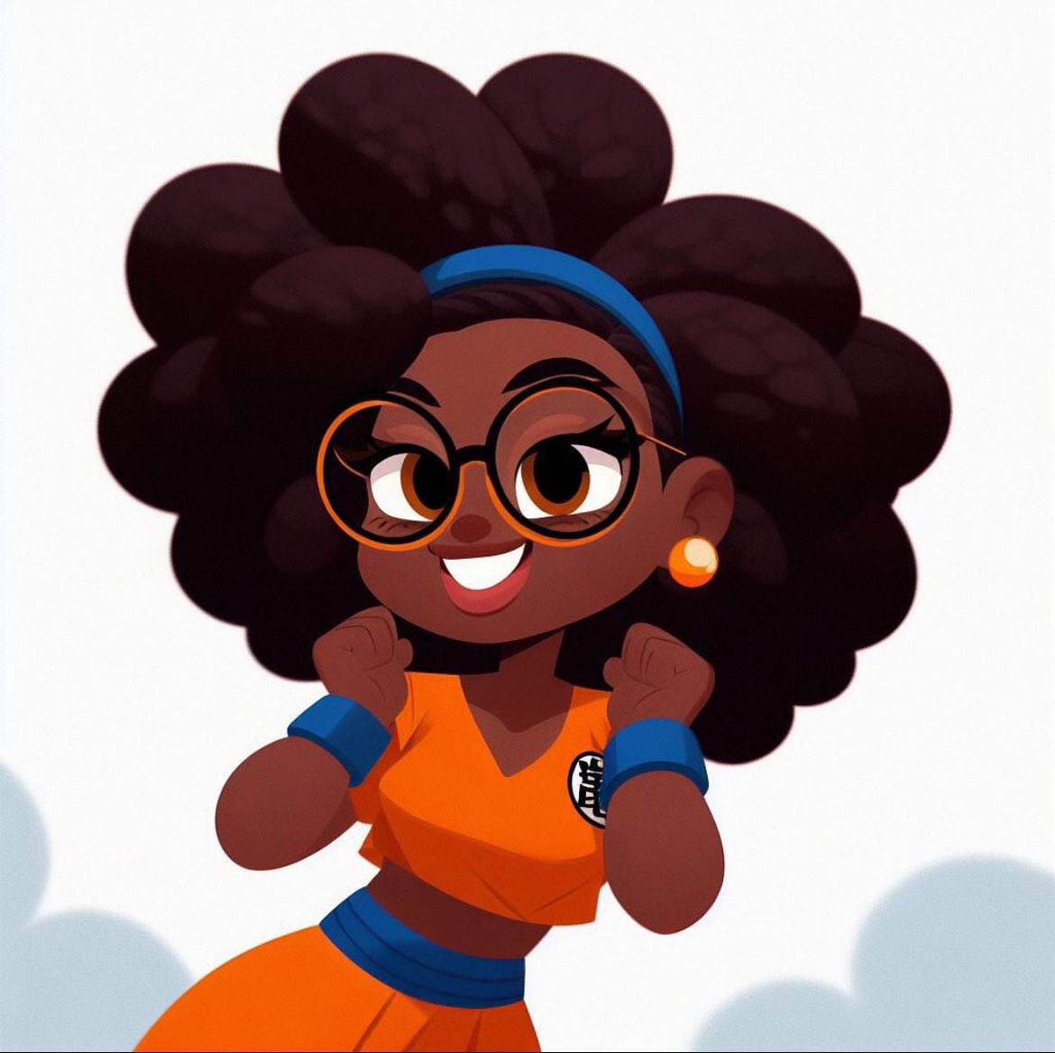 BlvckBulmaa's tweet photo. I be so tired of triggered angry basement dwellers DM’ing asking me why I “changed Bulma’s race”. I am Black. I love Bulma. Hence the name Blvck Bulmaa. She is still whatever race she is in the series but I love DBZ and that is the name I chose. End of discussion. https://t.co/U17jIFXXdw