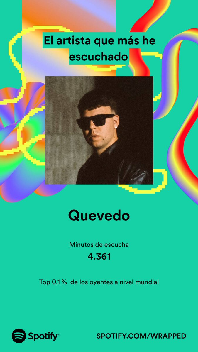 Y aun hay gente que me pregunta por mi artista favorito <a href="/pedrodquevedo/">QUEVEDO</a> 
#SpotifyWrapped #SpotifyWrapped2023