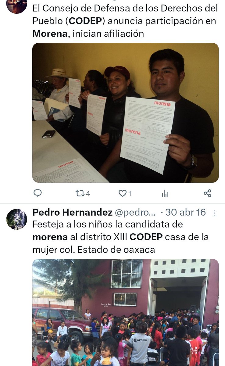 Replica_Tweets's tweet image. #Oaxaca Resulta que la primavera oaxaqueña, está construida de traiciones, y de ahí lo convulsionado del estado

Los pactos se respetan dice: #mult #codep #cipo etc 

Que tanto ofrecieron, que no pueden cumplir?

@salomonj @PartidoMorenaMx @jesusromerooax @BenjaViverosOax