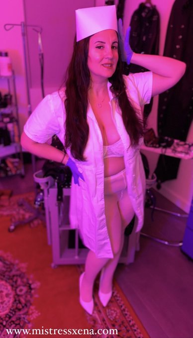 Naughty Nurse Xena says, &ldquo;It&rsquo;s ready for your checkup! It&rsquo;s time for your annual!&rdquo; Book today at  https://t<a href="/tag/dominatrix"class="tags"><span>#dominatrix</span></a><a href="/tag/femmefatale"class="tags"><span>#femmefatale</span></a><a href="/tag/fashioninsta"class="tags"><span>#fashioninsta</span></a><a href="/tag/femalesupremacy"class="tags"><span>#femalesupremacy</span></a>