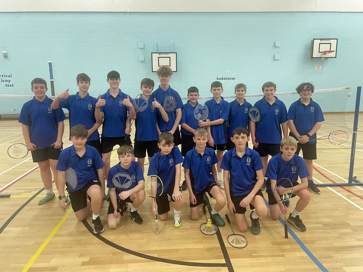Fantastic night of KS3 badminton. Thank you to <a href="/Frederick_Gough/">Frederick Gough</a> for hosting and <a href="/StBedesPeDept/">St Bede's CV Academy PE Department</a> for organising. Our A team qualified in 1st place. Well done to all 4 teams 👏🏻👏🏻