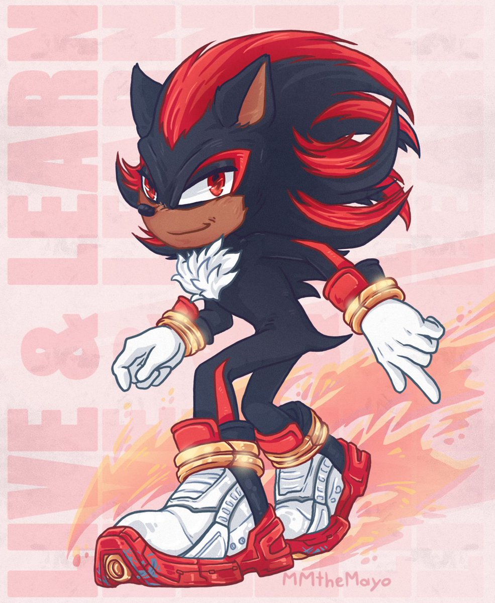 MMtheMayo's tweet photo. His air shoes and inhibitor rings' design for the movie.... love it #SonicMovie3 https://t.co/rvtGtsiFyz