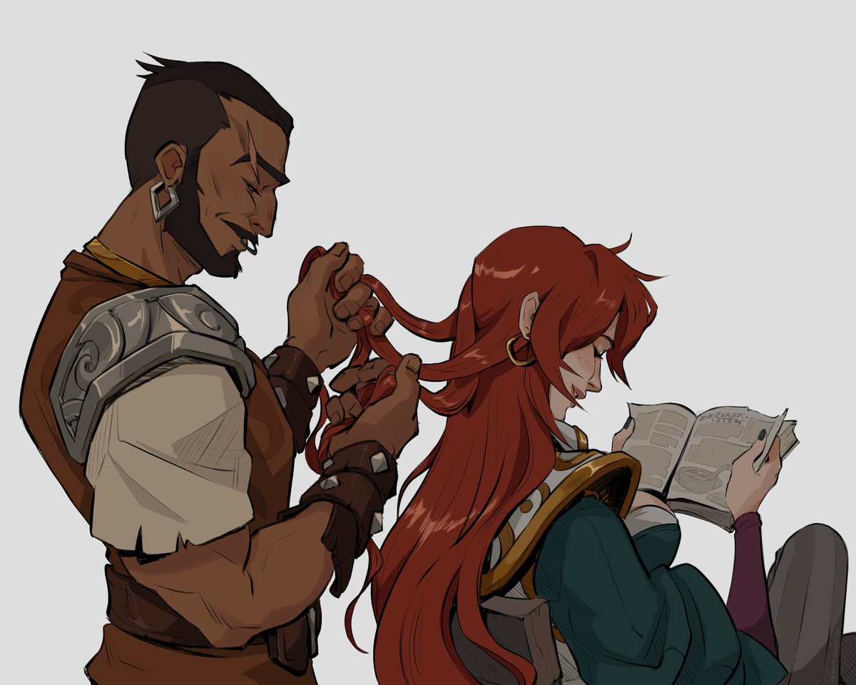 &lt;3 A sweet commission for the lovely Derp Fortune
#missfortune #ruinedking