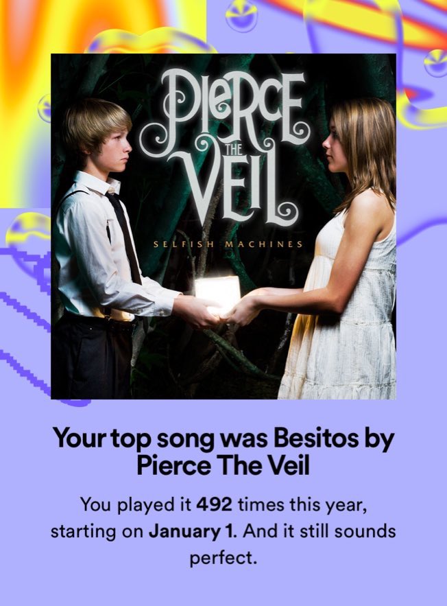 did anyone else listen to besitos more than me. wanna duel 🤺