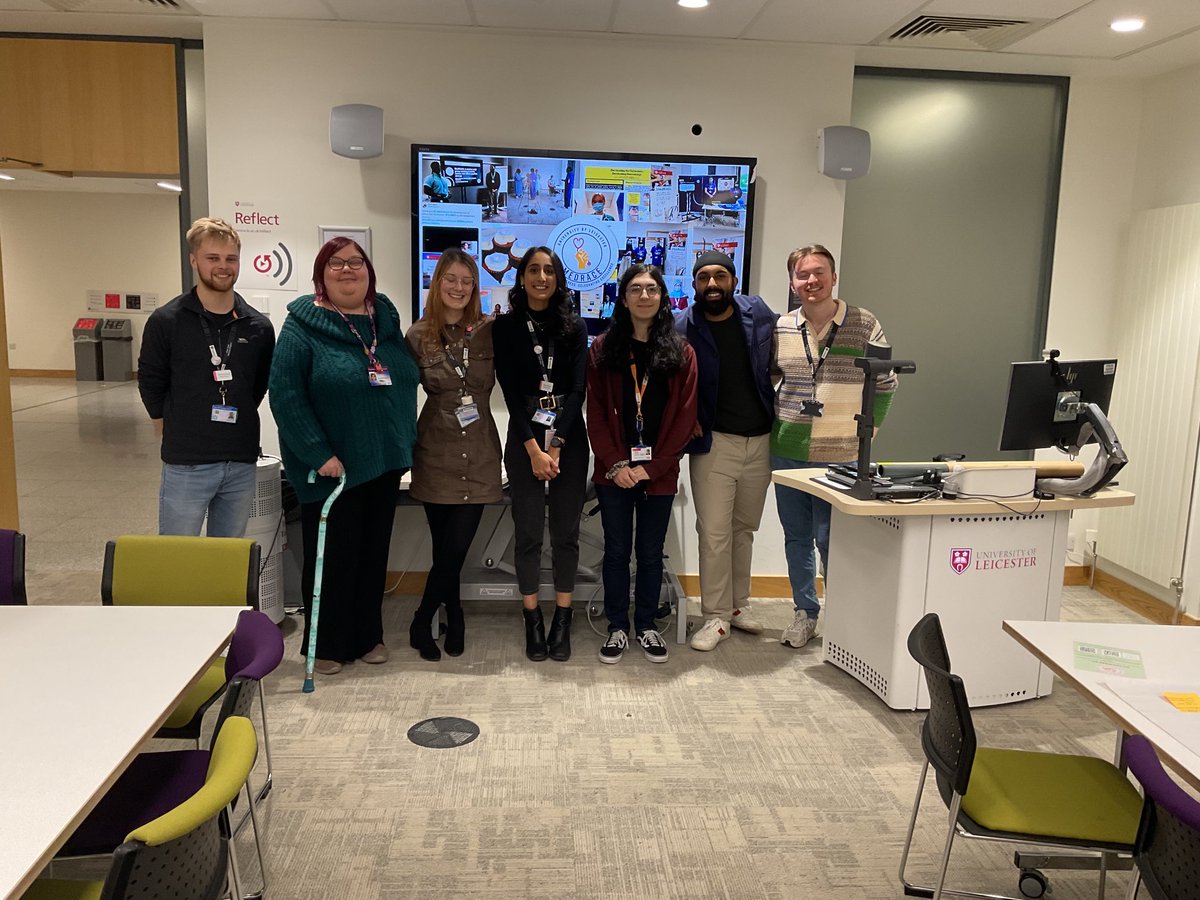 Fantastic MedRACE+ Open Meeting today.Great to introduce MedPRIDE Leicester and MedDIaLeCt (Disability and Long term conditions) student staff groups @LeMedSchool @uniofleicester