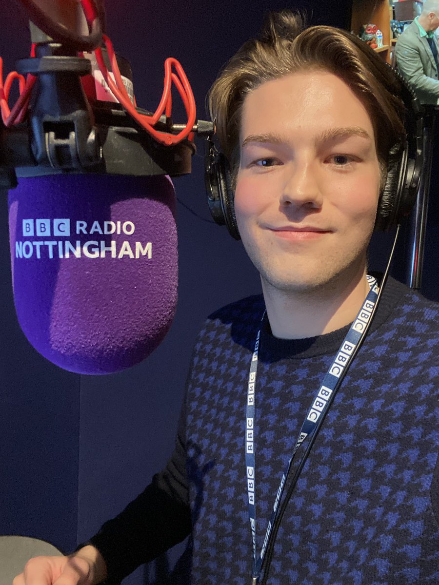 harrytrstevens's tweet photo. I LOVED reading my first ever BBC bulletin for @BBCLeicester - thank you @CorazonMGarcia for showing me the ropes today! 

Listen to part of it here ⬇️ or in full at 2:00 https://t.co/iYyZyWWLo8 https://t.co/pQr9wkYahy
