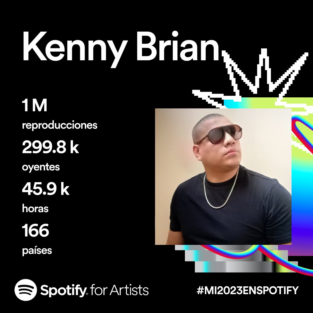 djkennybrian's tweet photo. Gracias a todos los que reproducen mi música en @spotify @spotifyforartists, seguiremos mejorando 🤝🏽📀🇵🇪✨
#spotify #SpotifyWrapped2023 #kennybrian #techhouse #peru #tribalhouse #peruvian #peruvianmusic #lima #edm #SpotifyWrapped https://t.co/mfkedp2zLh