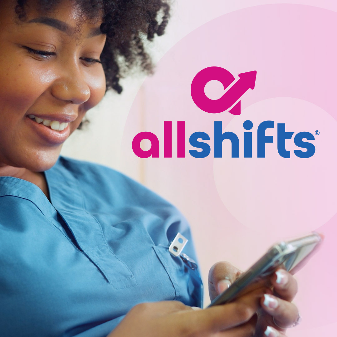 ridgemarketing's tweet photo. All American Healthcare is now All Shifts! 

We were tapped to rebrand the healthcare staffing agency, raise their profile and help launch a new website and app, resulting in increased web traffic and expansion into nearly all 50 states. https://t.co/kiJG4VphoR