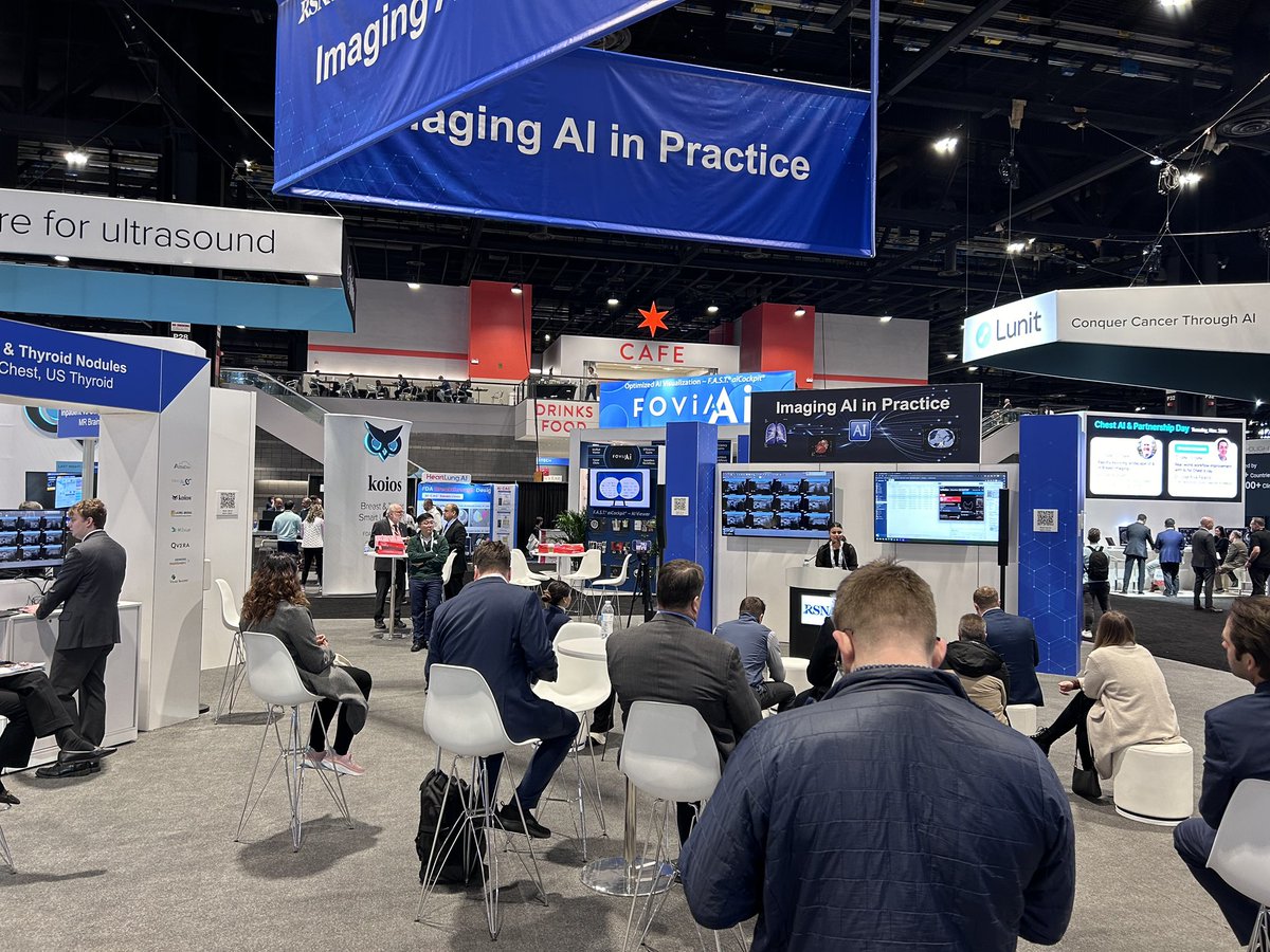 KoiosMed's tweet photo. 🚨Let’s talk #AI!
Final day at #RSNA23 in the exhibit hall! Visit us at booth 4156 or catch us at Imaging #AI in Practice in the #AI showcase. Don't miss the chance to say hi and learn more about #SmartUltrasound for #breast & #thyroid! #RSNAI @RSNA https://t.co/N7jOnDRzxa