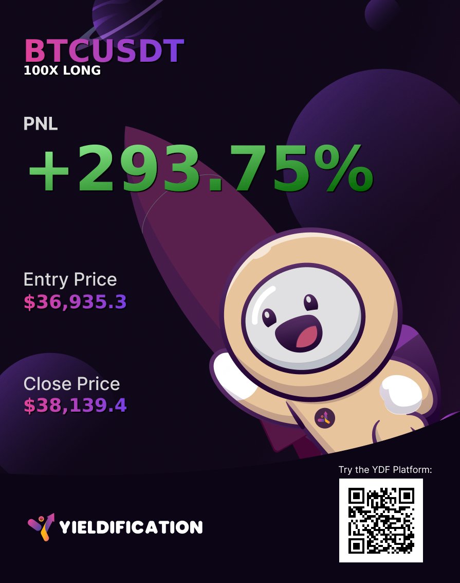 yieldification's tweet photo. Midweek Spotlight! This trader is crushing it on #Yieldification, your Wednesday P&L successes are making waves.
Share your journey, connect with fellow traders, and let's amplify the success stories! 💪💰
Trade Today: https://t.co/DlGSRA65hR
#MidweekMarvels #TradingTalent https://t.co/wVUfBHWo5E