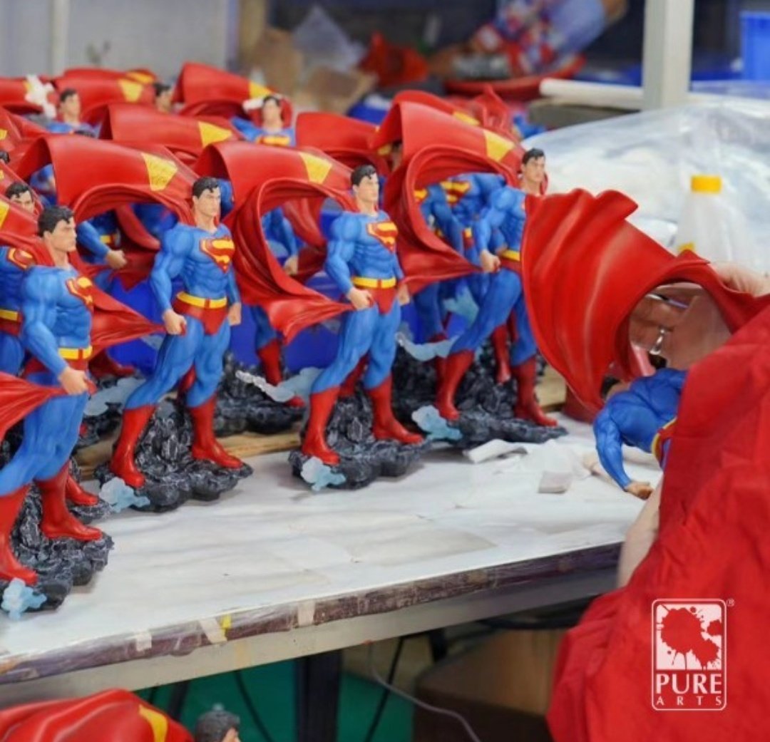 mskholin's tweet image. Nuevo vistazo a la producción del Superman de #PUREARTS 🤩