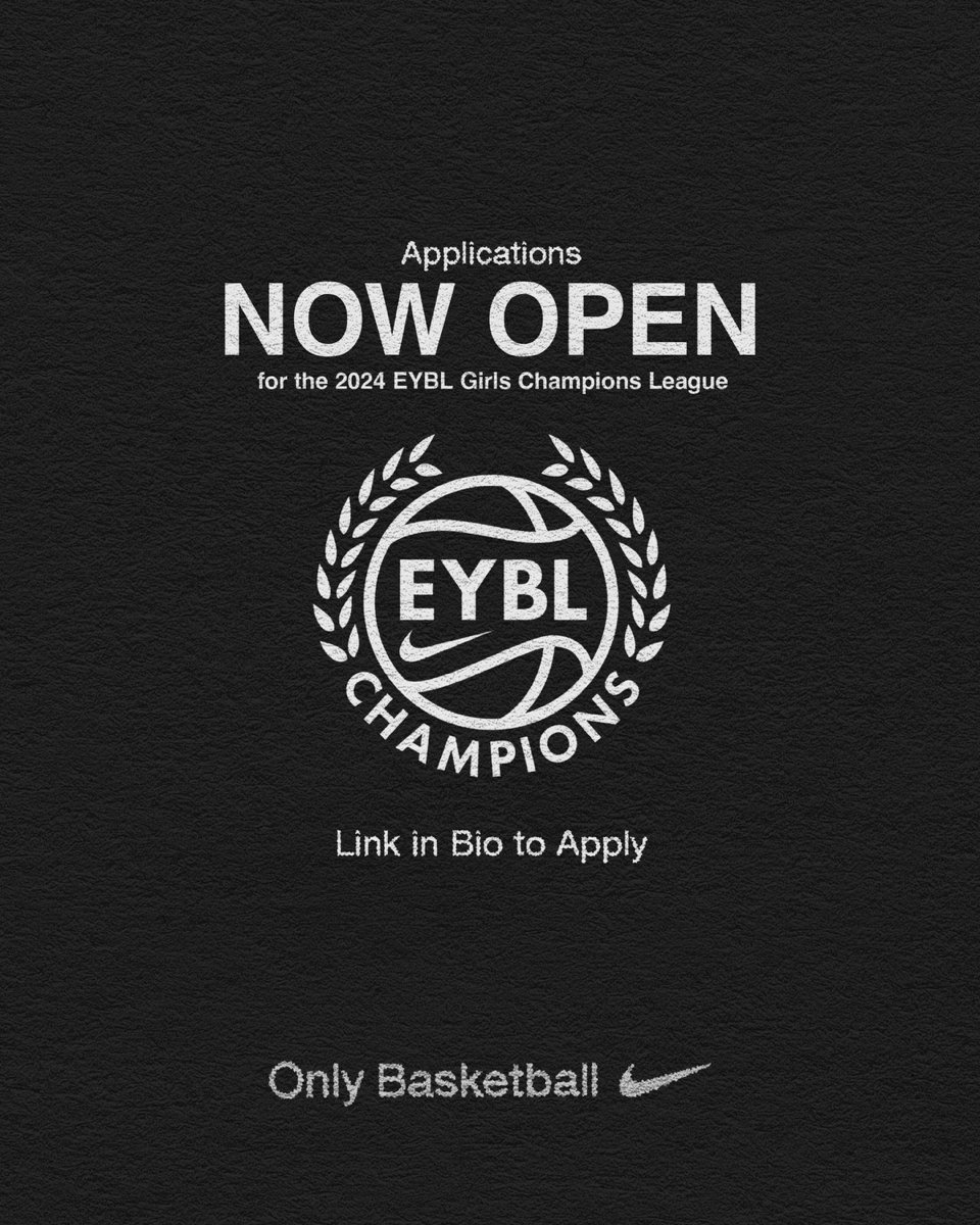 2024 Girls EYCL Registration is now open!! Register NOW using the link below!! @NikeGirlsEYBL @nikegirlseycl @JillStrad #2024EYBL | #Road2Chi #2024EYCL nikegirlseybl.com/eycl-registrat…