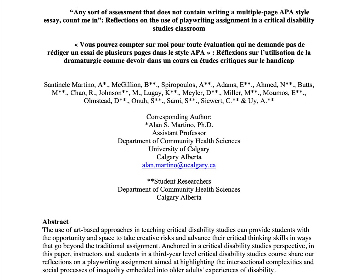 AlanSMartino's tweet photo. Paper written with 14 of my former students is out now: https://t.co/QVCcbH34uc https://t.co/BQdty1xYWF
