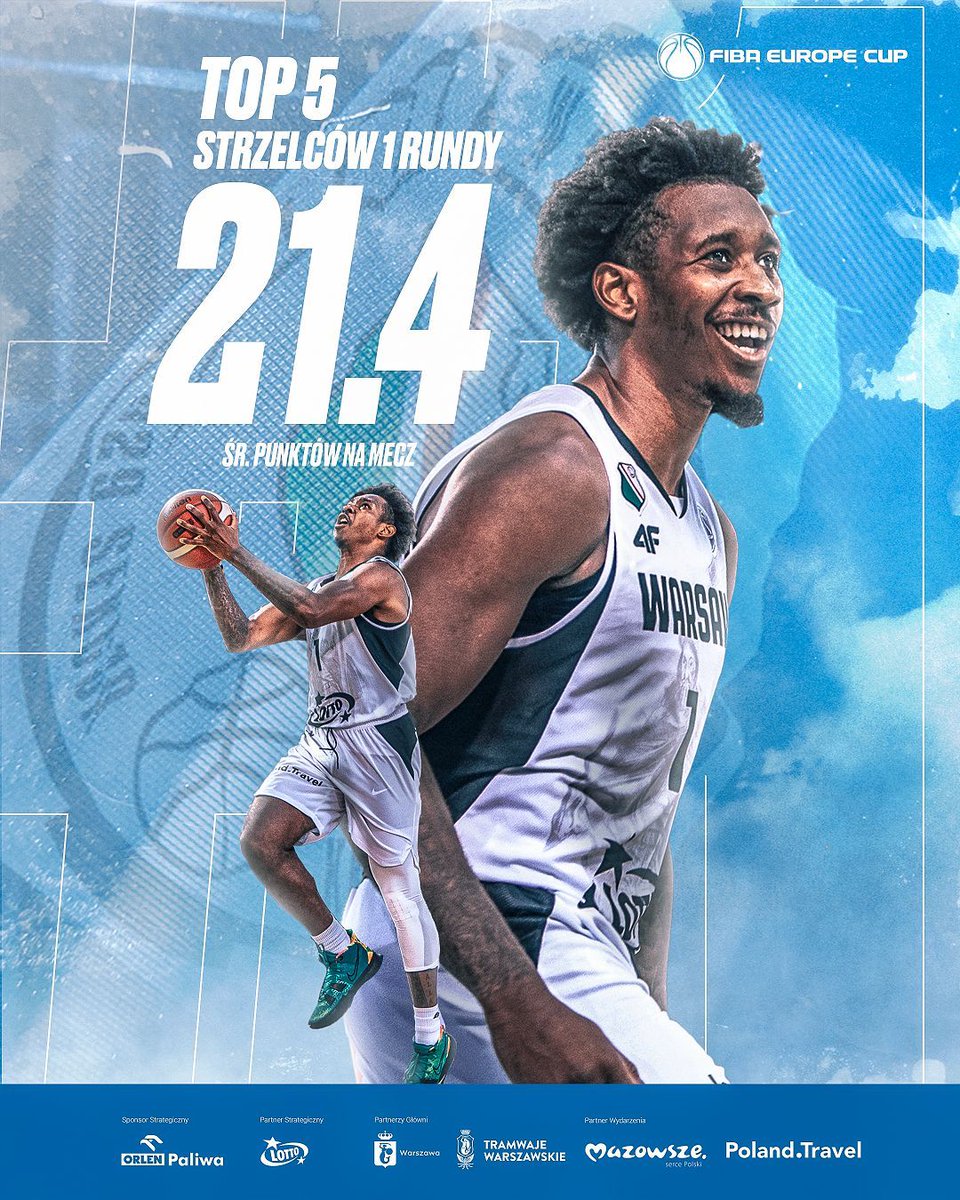 𝐂𝐕 𝐰 𝐓𝐎𝐏5 𝐬𝐭𝐫𝐳𝐞𝐥𝐜ó𝐰 𝐈 𝐫𝐮𝐧𝐝𝐲 🔥 

<a href="/ItsSnipa/">Christian Vital</a> znalazł się w TOP5 strzelców I rundy FIBA Europe Cup!

Średnia punktów na mecz: 𝟐𝟏.𝟒 ✔️ 
% za 1: 𝟗𝟓.𝟓% ✔️ 

CONGRATS CV! 👏 

#FIBAEuropeCup #PolandTravel