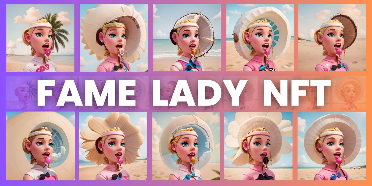 Mint #FameLadyNFT 👧

🔗app.niftykit.com/collections/fa…

#NFTCommunity #NFTs #nftart #Ape_nft #punkNFT #AirdropAlert #Giveaway #NFTartist #NFTdrop #NFTGiveaway #NFTCommmunity #Binance  #cryptomarket #FameLady #nftbuyers