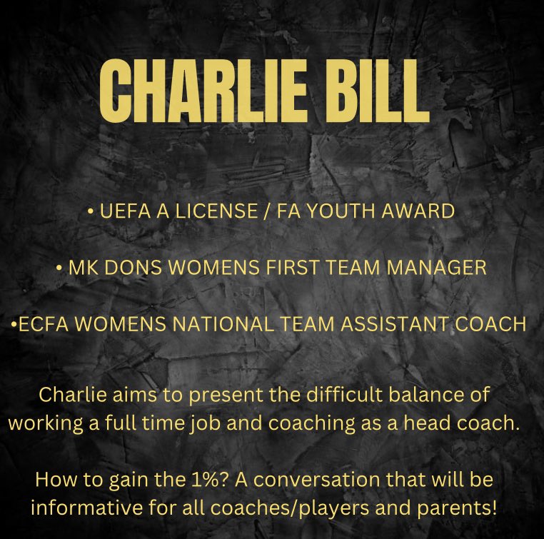 Evolve Coaching (@evolvethecoach) on Twitter photo THE OFFICIAL LAUNCH OF THE GIRLS GAME WEBINAR 🚀⚽️
✅ Our first ever free monthly Girls Game Webinar😁
⚽️We welcome <a href="/CBillCoach/">Charlie Bill</a> to discuss ‘Gaining the 1%’ as a coach.
➡️ To join and receive the recording please complete the google form docs.google.com/forms/d/e/1FAI… THE OFFICIAL LAUNCH OF THE GIRLS GAME WEBINAR 🚀⚽️
✅ Our first ever free monthly Girls Game Webinar😁
⚽️We welcome <a href="/CBillCoach/">Charlie Bill</a> to discuss ‘Gaining the 1%’ as a coach.
➡️ To join and receive the recording please complete the google form docs.google.com/forms/d/e/1FAI…