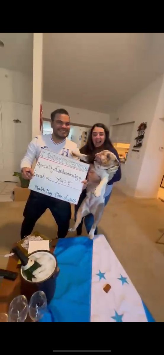 Hey Mama &amp; Papa - I'm going to be a GI 👨🏽‍⚕️ at <a href="/Yale/">Yale University</a> <a href="/YaleDigestive/">Yale Digestive Diseases</a> !! Wooow 

💎First Honduras 🇭🇳 born, raised, and trained; matched into GI!!  🥹❤️

One more Latino into GI 💪🏽🤩
Many thanks to my wife <a href="/AidaRodriguez_M/">Aida Rodriguez Murillo</a> , family, and mentors. 💯 <a href="/IUIntMed/">Indiana University Internal Medicine</a>