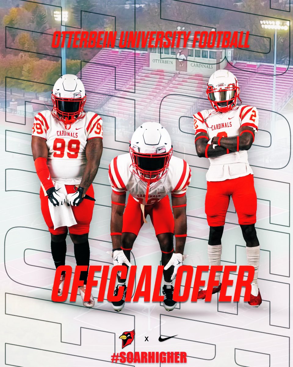 Blessed to receive my first official offer to play football at UNIVERSITY of OTTERBEIN <a href="/coach_garciaGO/">Scott Garcia</a> <a href="/CoachMikeCook/">Mike Cook</a> <a href="/Coach_Cicione/">Anthony Cicione II</a> 🙏🏽