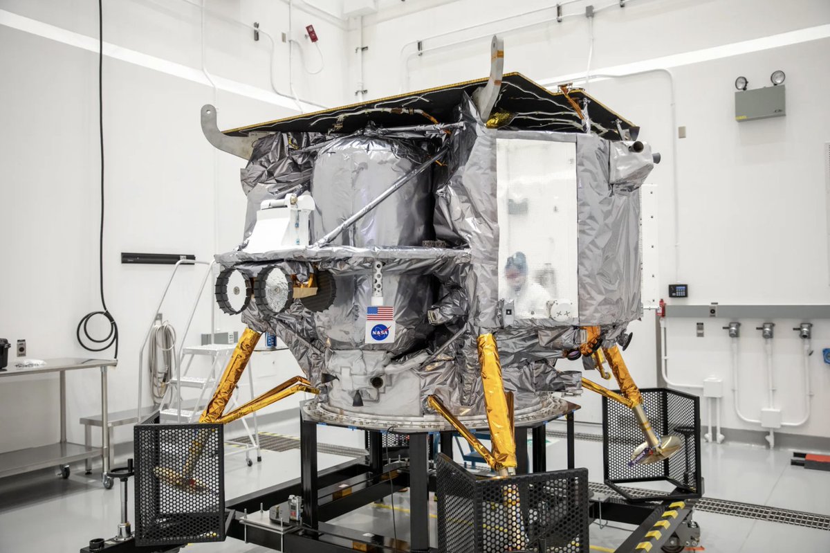 NASA's tweet photo. LIVE NOW: NASA and @Astrobotic experts are discussing the science experiments flying aboard the first commercial robotic flight to the Moon as a part of @NASAArtemis.

Liftoff of the @ULALaunch rocket is targeted for no earlier than Dec. 24: https://t.co/1CJVgeND5a https://t.co/p0bvMEfij9