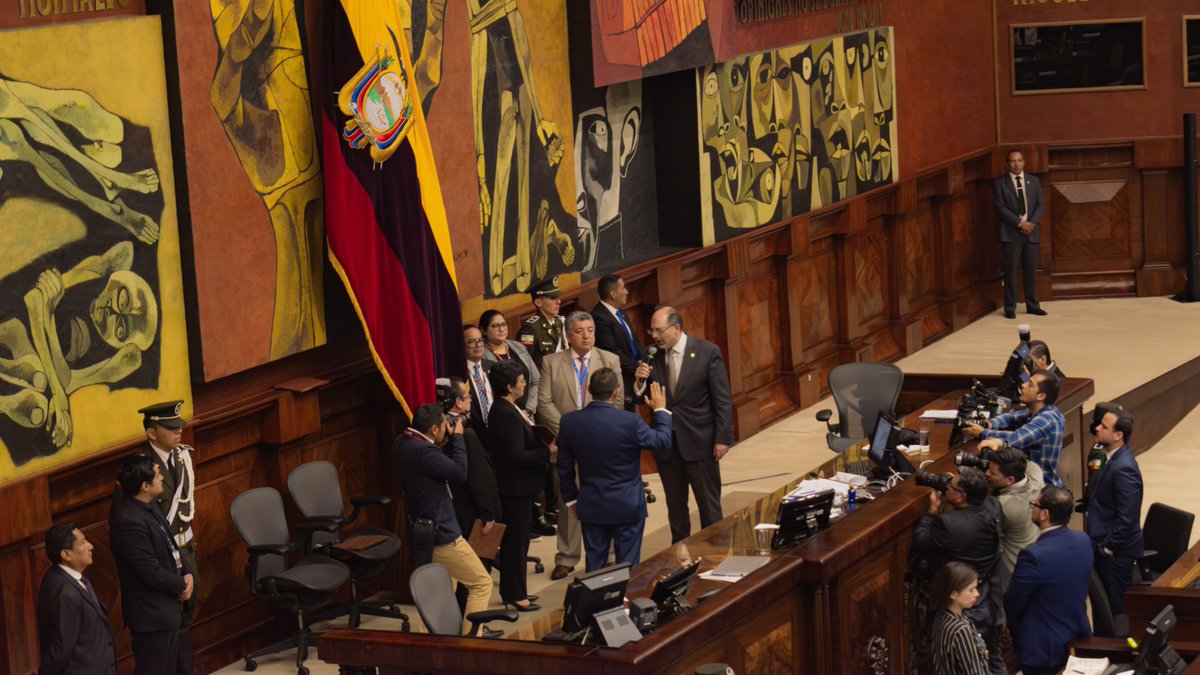 El 28 de noviembre del 2023 se realizó mediante Sesión 874 del Pleno de la <a href="/AsambleaEcuador/">Asamblea Nacional</a>, la posesión del Contralor General del Estado.