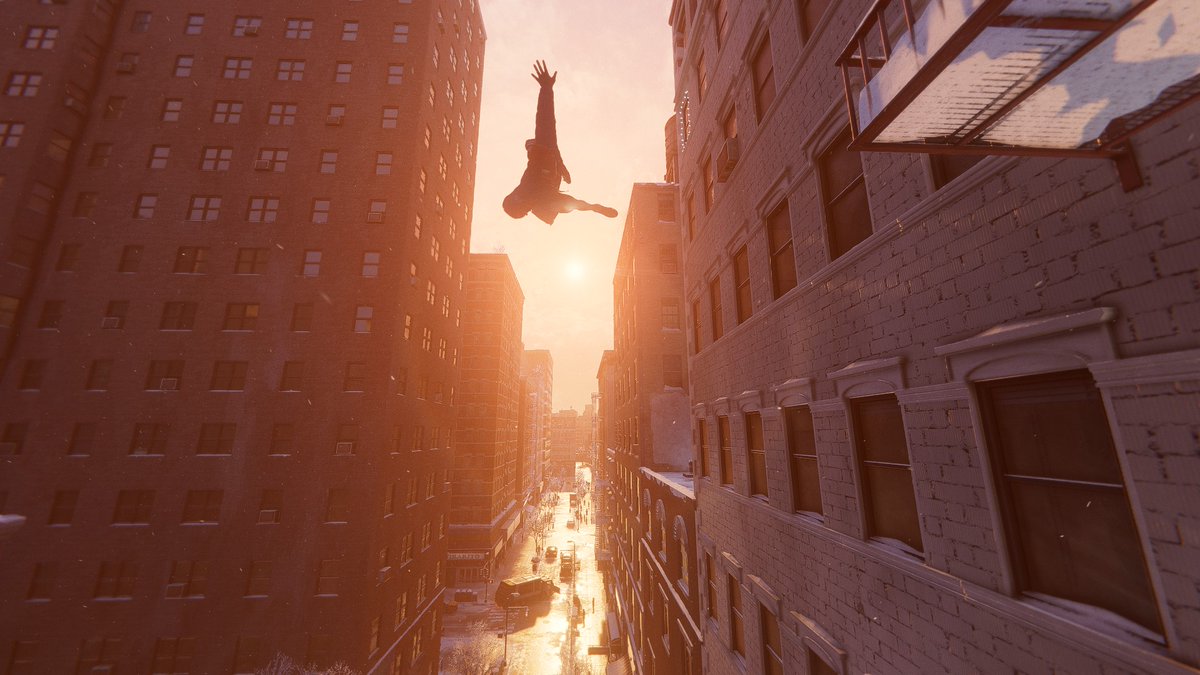 firedonttalk's tweet photo. Loving my holiday gift <3 

#spiderman #spidermanmilesmorales #virtualphotography #virtualphotographer #newyorkcity #manhattan #fly #sunkissed #twitchstreamer #GamerLife https://t.co/MK7VJhV3gs