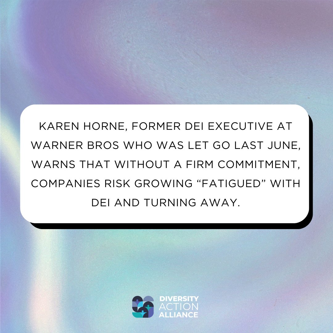 Diversity Action Alliance tweet media