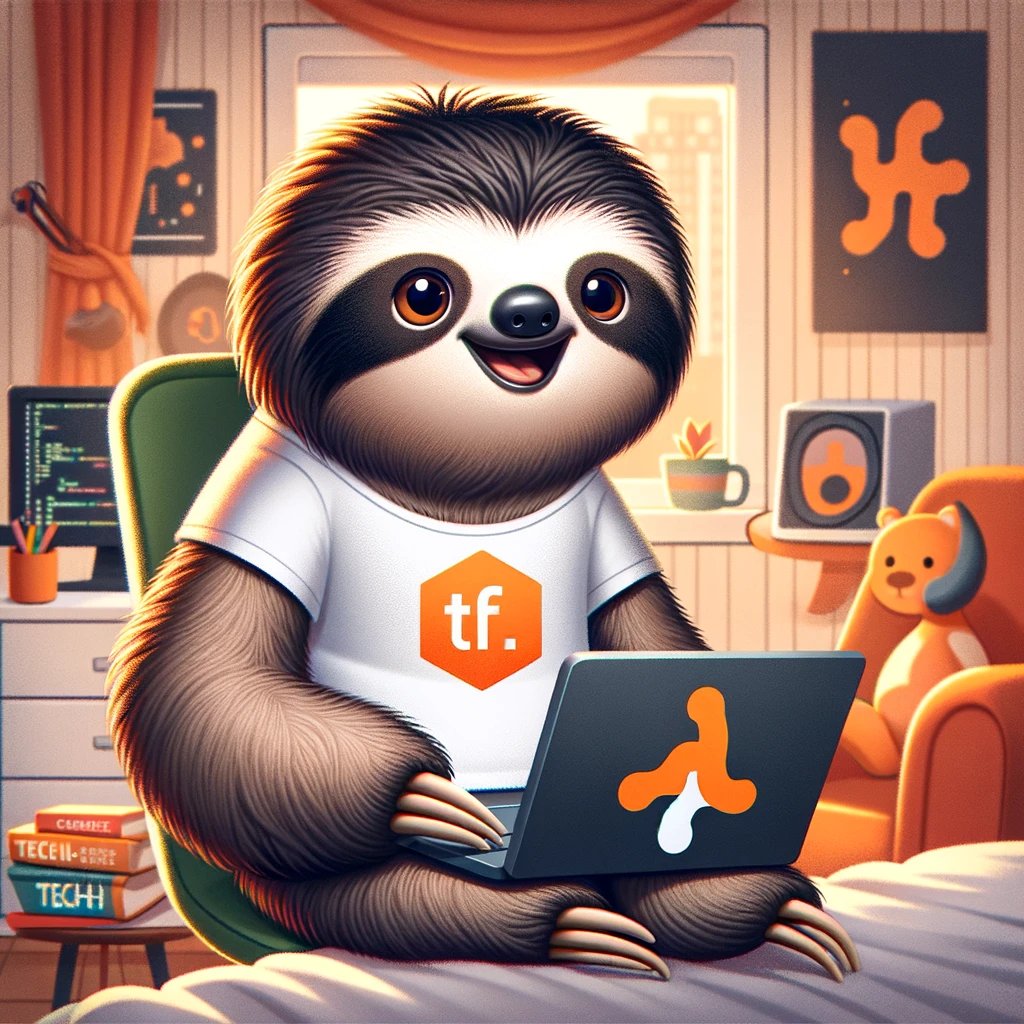 For every N likes this post gets, I'll make this Sloth Tensorflow developer more frustrated by the documentation.