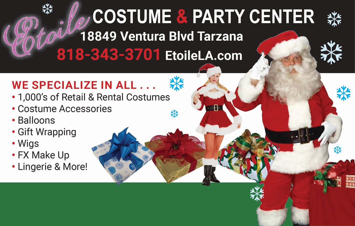 🎅🤶Everything you need to make Christmas a little extra special❄️🎄
Santa Rentals, Retail Santas, Holiday Gift Wrapping, Christmas accessories
#Christmas #SantaRentals #SantaClauseCostumes #GiftWrapping #SantaClaus #ChristmasCostumes #SantaCostume #CostumeStore...