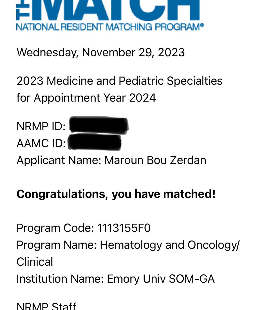 Maroun Bou Zerdan, MD (@marounbouzerdan) on Twitter photo I’m beyond grateful and thankful🙏🏼 to be headed to <a href="/WinshipAtEmory/">Winship Cancer Institute of Emory University</a> <a href="/EmoryUniversity/">Emory University</a> for my Hematology/Oncology fellowship. 🔜
I can’t wait to learn from and work with my future mentors!
If you do not believe in yourself, no one will do it for you. -Mamba I’m beyond grateful and thankful🙏🏼 to be headed to <a href="/WinshipAtEmory/">Winship Cancer Institute of Emory University</a> <a href="/EmoryUniversity/">Emory University</a> for my Hematology/Oncology fellowship. 🔜
I can’t wait to learn from and work with my future mentors!
If you do not believe in yourself, no one will do it for you. -Mamba
