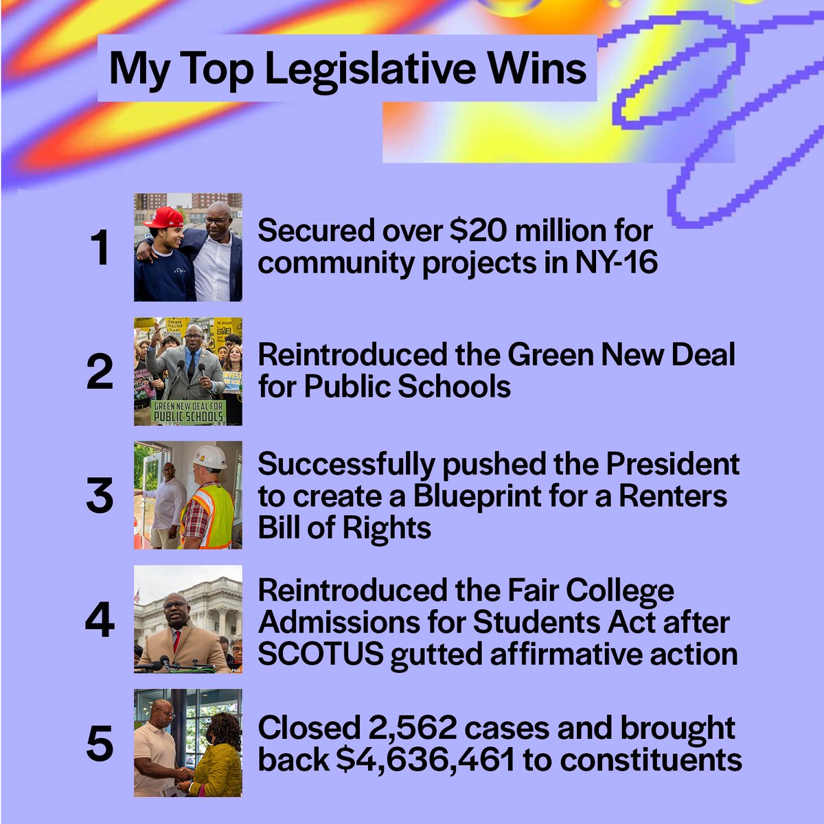 Congressman Jamaal Bowman tweet media