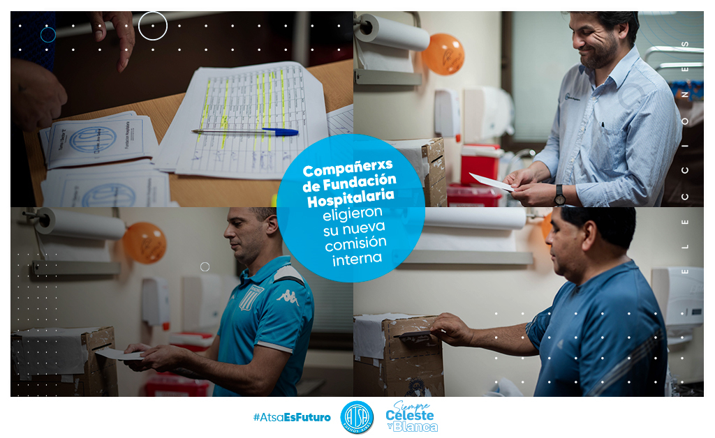 AtsaBsAs's tweet photo. A nuestrxs delegadxs 🥼, miembrxs de la lista triunfadora les encomendamos la tarea de que sigan extendiendo los valores de solidaridad, unidad y compromiso 🙌 que tanto nos representan.

#ATSABsAs #Sindicato #Sanidad #Elecciones #ComisionInterna #FundacionHospitalaria https://t.co/VJAp9LuwxW