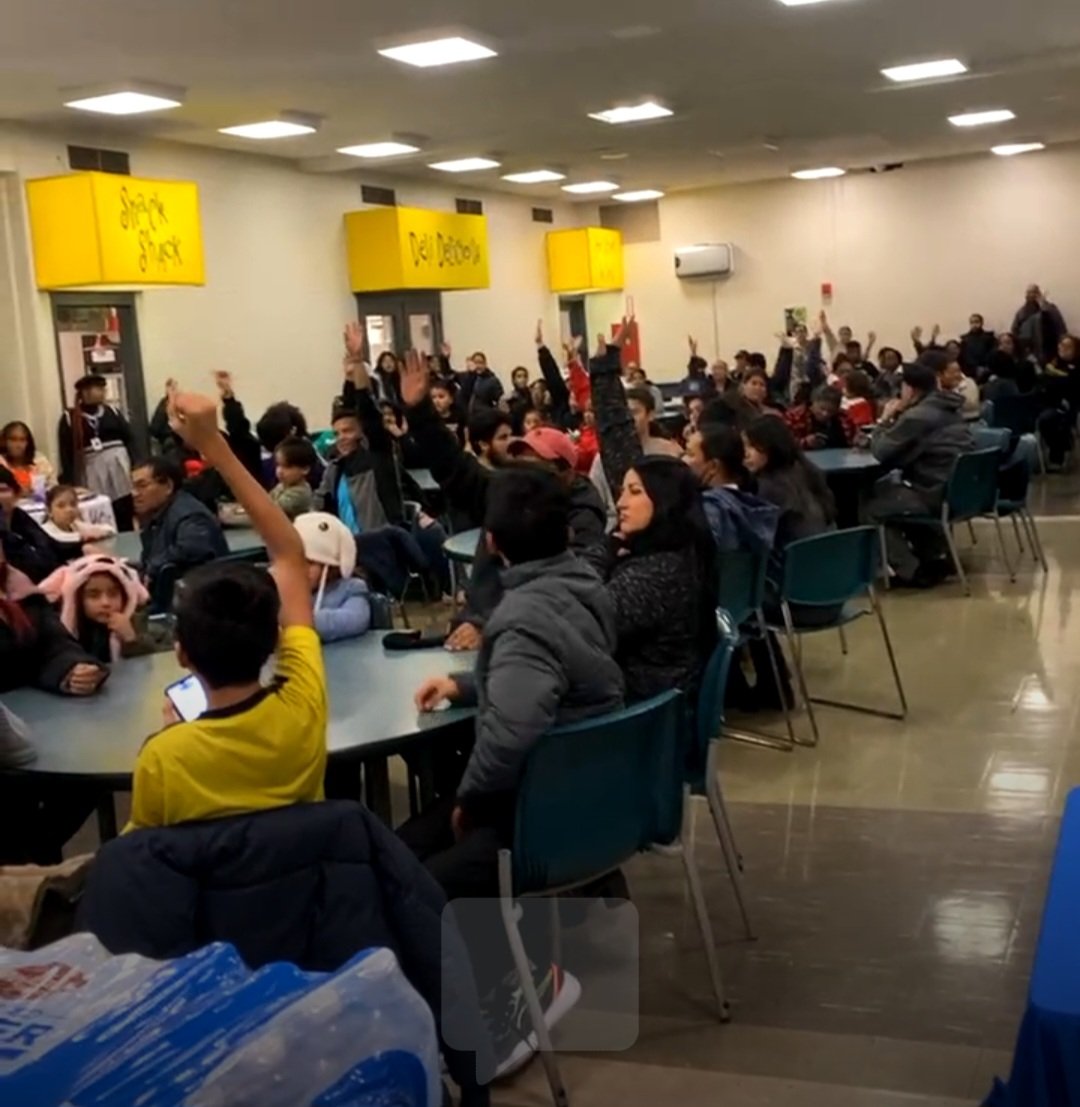 Bassick High School  did a magnificent  event for Thanksgiving Night Bingo.Full House Thanks to the principal, Dr.Raiola ,and Mrs. Ocasio the Secretary  for the amazing  support. Thanks to the Board Members, and thanks to the people, donate the turkey <a href="/BassickLions/">Bassick High School</a>