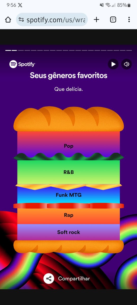 No_FandomBR's tweet photo. Todo ano na minha retrospectiva Spotify aparece soft rock e eu não sei quem são esses artistas 🤡
E The Weekend reizinho do meu coração #SpotifyWrapped https://t.co/R4K9W0rmHv