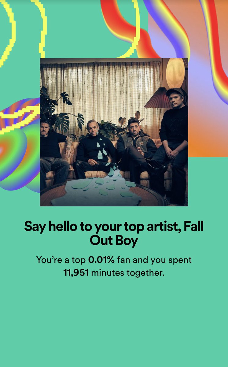 jasmineamy2's tweet image. I’m a top 0.01% @falloutboy fan 🤘🏼the video message from Pete and Patrick is the BEST, love you guys! Thanks for the best album of the year 🫧#SMFS
