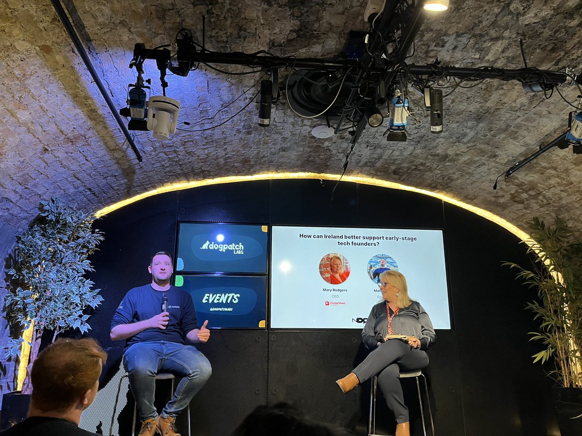 Great conversations and speakers this morning discussing ‘Shaping Ireland’s Future: The Startup Ecosystem”. Thanks for organising <a href="/dogpatchlabs/">Dogpatch Labs</a> <a href="/NDRC_hq/">NDRC</a>