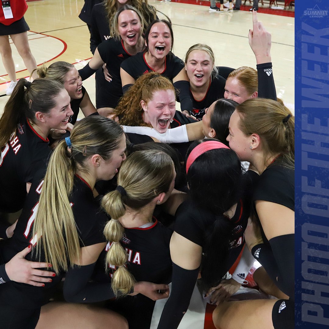 TheSummitLeague's tweet photo. 𝐏𝐡𝐨𝐭𝐨 𝐨𝐟 𝐭𝐡𝐞 𝐖𝐞𝐞𝐤 𝐖𝐈𝐍𝐍𝐄𝐑 📸   

Your 2023 #SummitVB tournament champs, @OmahaVB!!!

📸: @sampsonsnapshot 

#ReachTheSummit https://t.co/4S5XJG5QiM
