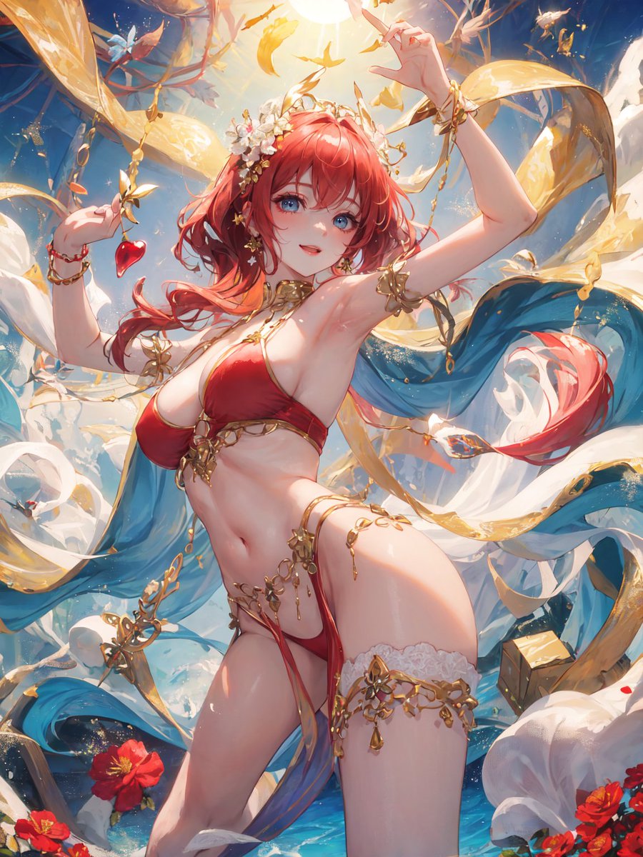 DrArchont's tweet photo. #AIイラスト
#AI術師さんと繋がりたい
#AIイラスト好きさんと繋がりたい 
#Aiart #AIArtCommuity #AIArtworks #AIArtGallery #Aigirl #animegirl #Gamegirl #AI武器部
Hmm... Is it just me or does she remind me of Nilou rom Genshin? https://t.co/FvXy3HmsWy
