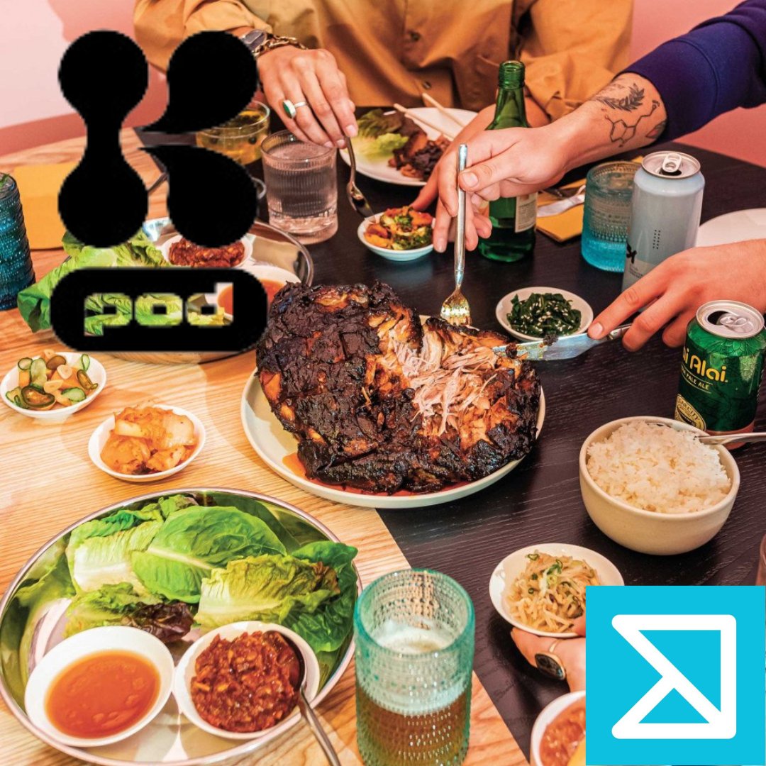 That’s a good lookin’ table right there! 😉 Thank you for your support of Dining Out For Life,  Kpod! Check out their menus and make reservations at kpodrestaurant.com.