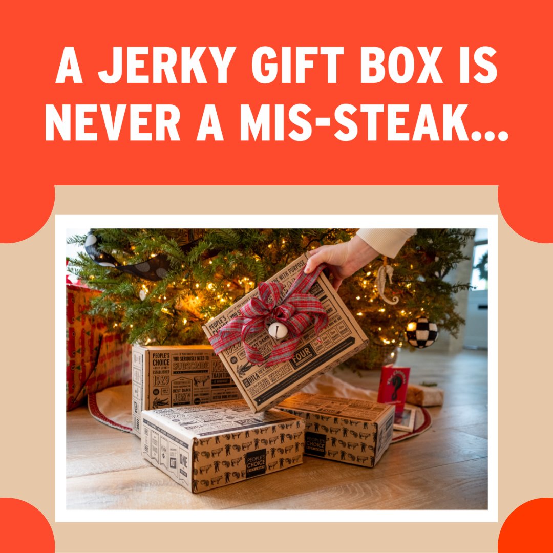 Get your Holiday shopping done early this year with our perfect all in one gift solution: the Jerky Box! 🥩🎁

Shop link in our bio for more Holiday Gifting ideas.