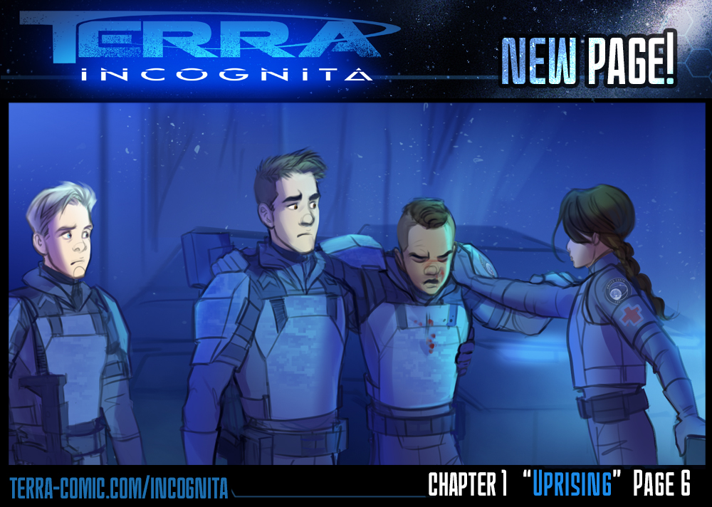 Terra Incognita has updated: Page 6 terra-comic.com/incognita/ #Webcomic #SciFi #Comics