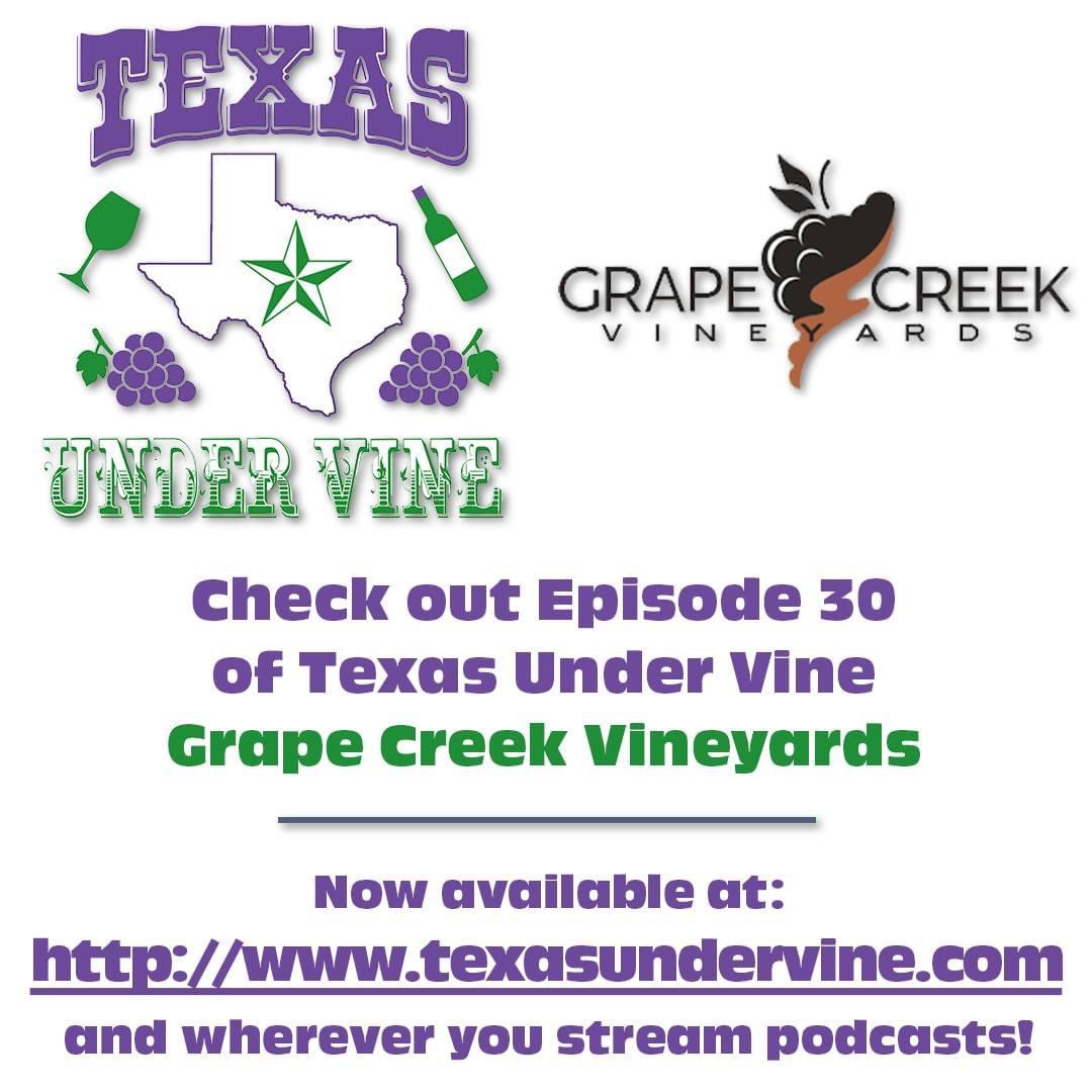 In this episode, we explore the history and craftsmanship that define Grape Creek Vineyards. Discover how this winery in Stonewall has cultivated its vineyards to produce grapes that capture the essence of Texas-focused wine. #txwine #winepodcast texasundervine.com/episode/ep30-h…