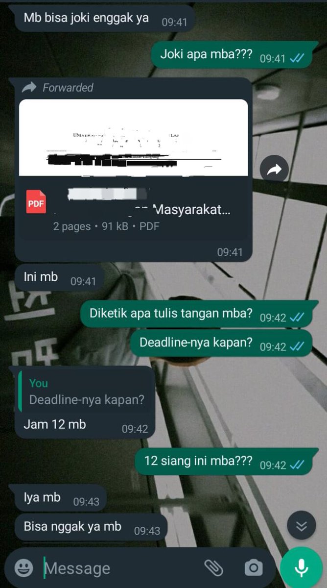 Ray (Joki Makalah/Skripsi/jurnal/SPSS/dll) tweet media