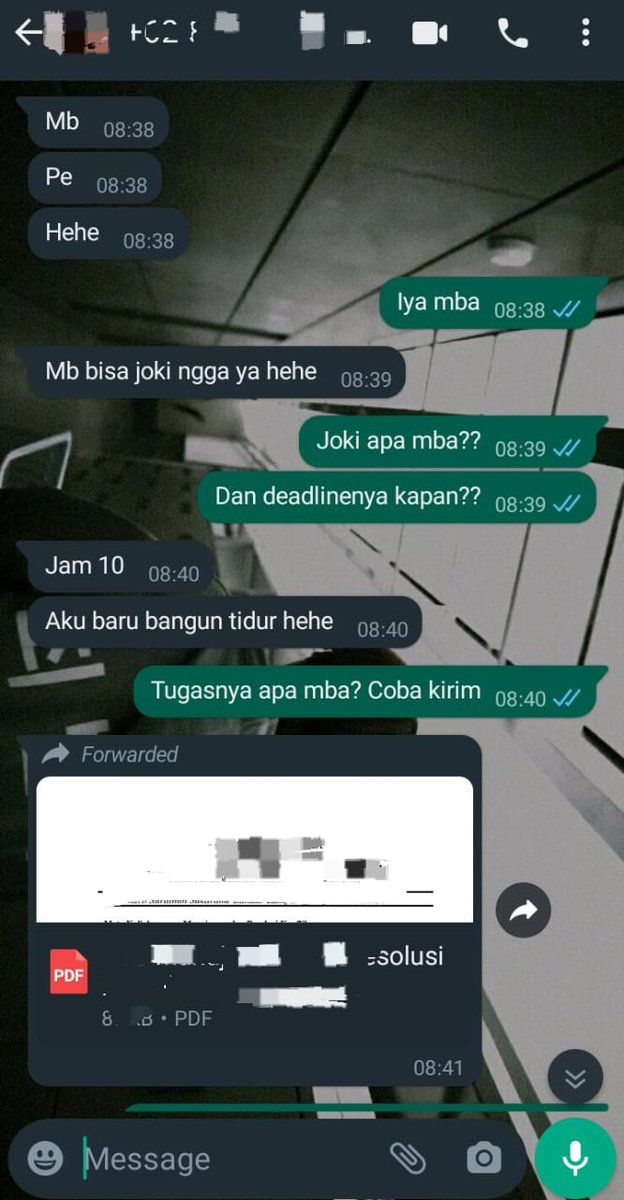 Ray (Joki Makalah/Skripsi/jurnal/SPSS/dll) tweet media