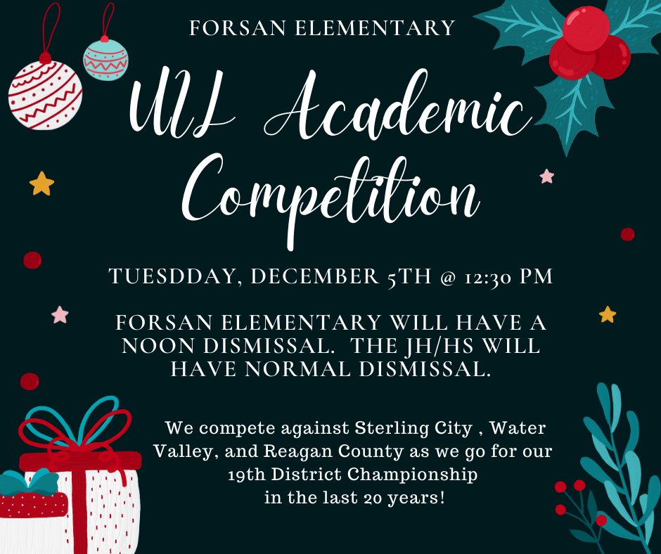 Forsan Elementary tweet media