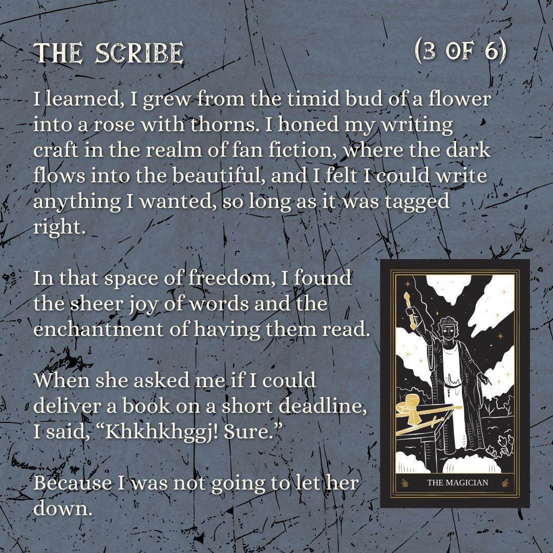 LeoOtherland's tweet photo. Part three of A Bookish Faerie Tale: Refracted. I have actually been quite prolific in the realm of fan fiction as I moved through my writing journey.
#TheRoseandtheTower #MomentoMori #MomentoVivere #LeoandYnes #SerpentandGoblin #BookishFaerieTale #BeautifulSerpent #MaketheGrade https://t.co/Za8zrbEhWi