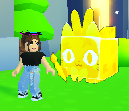 GIVEAWAY! Huge Gold Painted Cat (Not-Transferred)

To Enter:

1.) HEART
2.) FOLLOW
3.) RETWEET
4.) COMMENT USERNAME

Ends Saturday December 2nd.

#PetSimulatorX #PetSimX #PetSimXGiveaways #PSX #PetSimulator #PetSimulator99 #PS99 #PetSim99 #roblox #bloxfamily #bloxfamilygiveaways