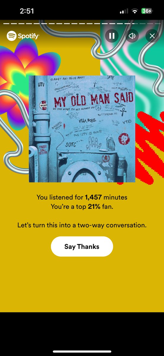 <a href="/myoldmansaid/">My Old Man Said</a> every year, no. 1