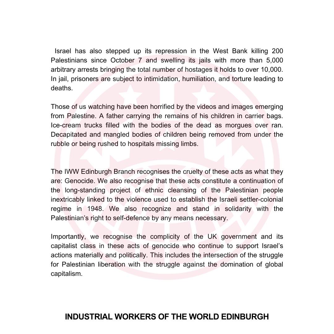 Edinburgh IWW tweet media