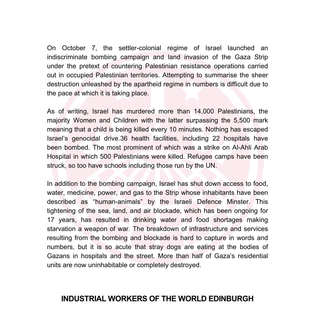 Edinburgh IWW tweet media